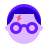 color glass style harry potter icon