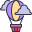 hot air balloon icon