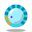 arcade style light dimming 20 percent icon