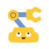 keek style robotic arm icon
