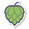 stickers style hopfen icon