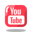 四角で囲まれた Youtube icon