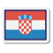 stickers style croatia icon