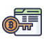 Bitcoin Platform Access icon