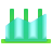 glassmorphism style aktien icon