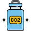 dióxido de carbono icon