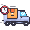 external-Fast-Delivery-logistic-goofy-color-kerismaker icon