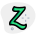 внешняя-zerply-сеть-для-творческих-талантов-в-теле-фильмах-и-играх-логотип-зеленый-tal-revivo icon