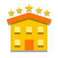 Hotel de 5 estrelas icon