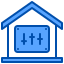 réglage-externe-maison-intelligente-xnimrodx-bleu-xnimrodx icon
