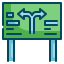 road sign icon