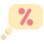discount bubble icon