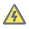 Electricity Hazard icon