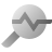 deco duotone style financial growth analysis icon