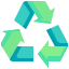 Signo de reciclaje icon
