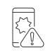 Broken Smartphone icon