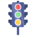 외부-신호등-배송 및 배송-벡터슬래브-플랫-벡터슬래브 icon