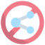 do not share icon