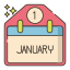 Январь icon