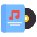 外部 CD 音楽とマルチメディア ベクトルラボ フラット ベクトルラボ 2 icon