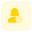 remove or un friend female user from public social media platform icon