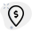 standort des geldautomaten icon
