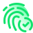 Huella digital aceptada icon