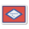 bandeira do Arkansas icon