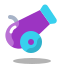 arcade style 대포 icon
