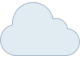 office l style clouds icon
