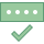 Código PIN correcto icon