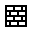 windows 10 style brick wall icon