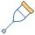office m style crutch icon