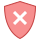 Delete Shield icon