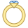 office m style ring side view icon