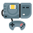 color style sega mega cd system icon