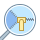 office m style reißverschluss details icon