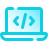 Laptop-Codierung icon