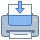 office m style 프린터로 보내기 icon