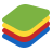 color style bluestacks icon