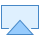 blue ui style air play icon