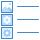 blue ui style 함유량 icon