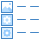 blue ui style 세부 icon
