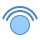 blue ui style 더블 탭 icon