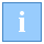 blue ui style info squared icon