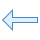 blue ui style 왼쪽 icon