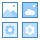 blue ui style medium icons icon