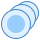 blue ui style states icon