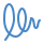 blue ui style signature icon
