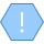 blue ui style 스팸 icon